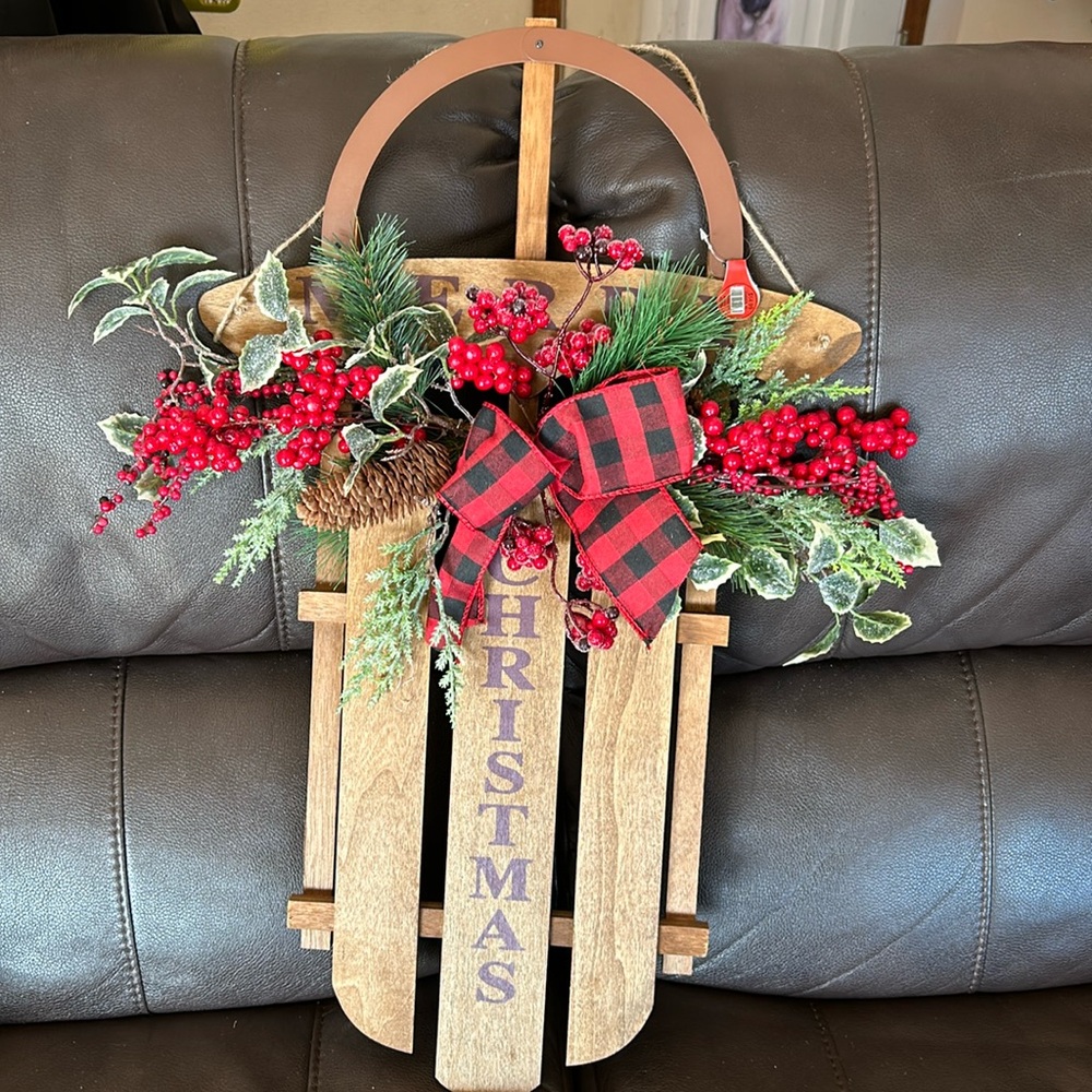 Hobby Lobby 2011 Vintage Christmas Sleigh